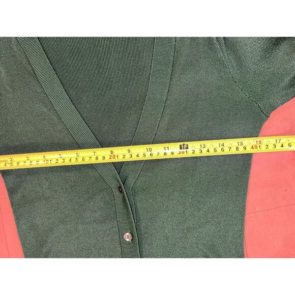 L'Agence Lucas Rib Knit Long Cardigan Front Button Long Sleeve Women's Size XS i - Picture 7 of 9